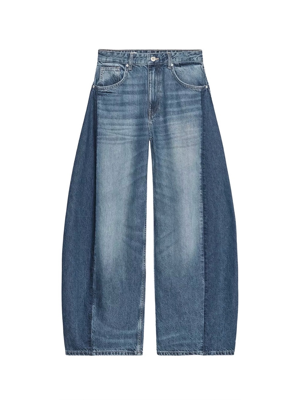 TRF OVERSIZE BALLOON HIGH WAIST JEANS - Size 12
